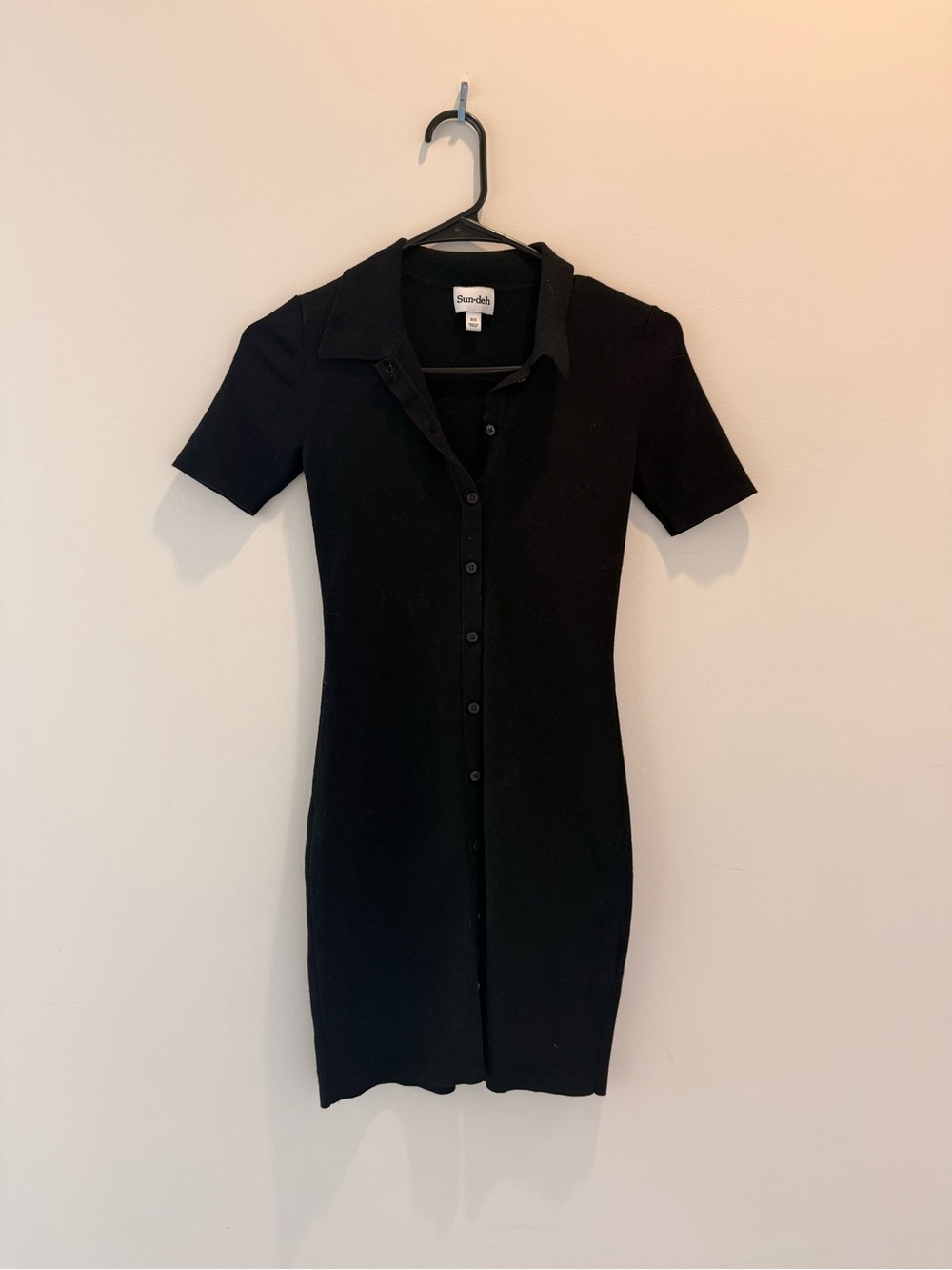 Aritzia Black Cece Dress